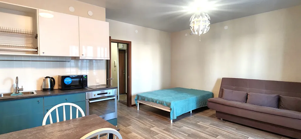 Квартира Квартира Cтудия Izumrud apart для 1-4 гостей в 5 минутах пешком от метро Горки — Казань