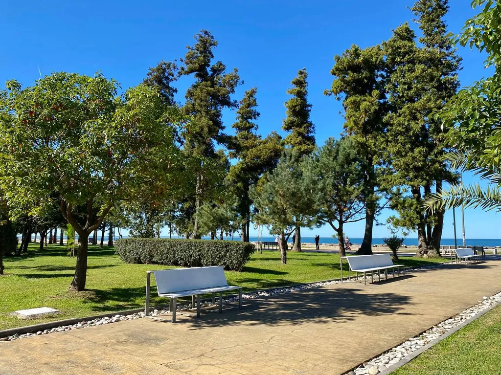 Премиальные апартаменты с террасой и прямым видом на море, Batumi View