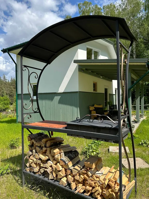 Новый уютный теплый домик с баней возле леса в 7 километрах от Гродно