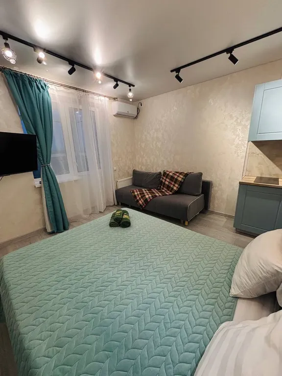 Уютная квартира-студия до 4-х гостей