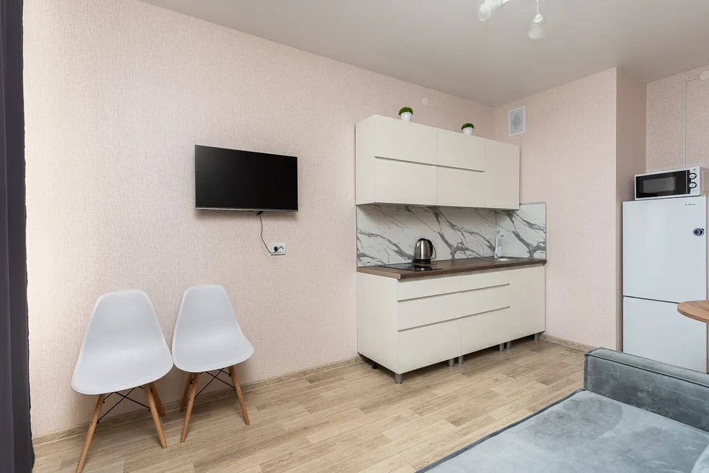 Уютная однокомнатная квартира со свежим ремонтом и видом на лес