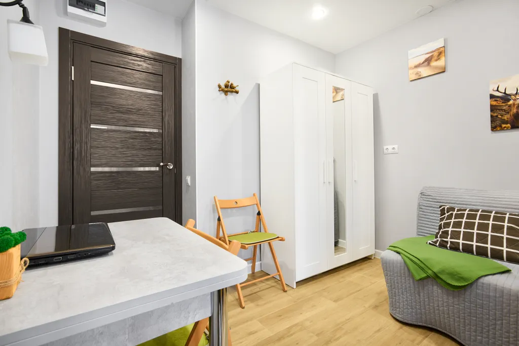 Улучшенный апартамент с балконом в ЖК Полтавский № 180Б