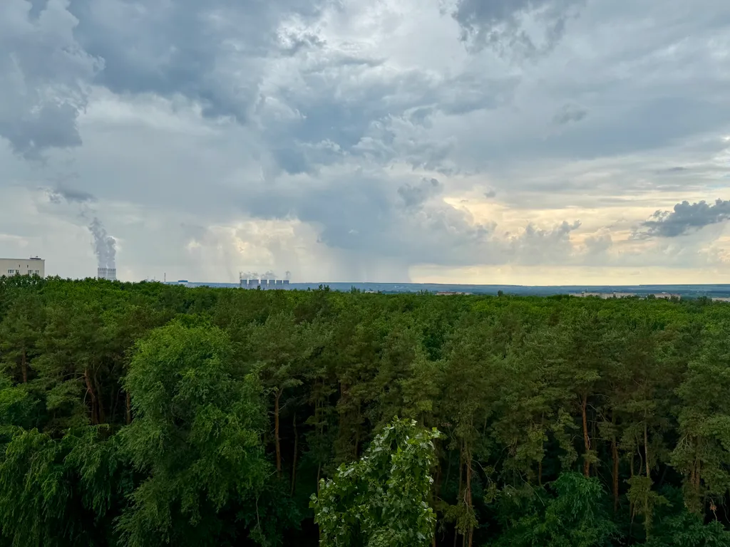 Видовая квартира. Парк! Бесконтактный заезд 24/7, кровать King-Size!