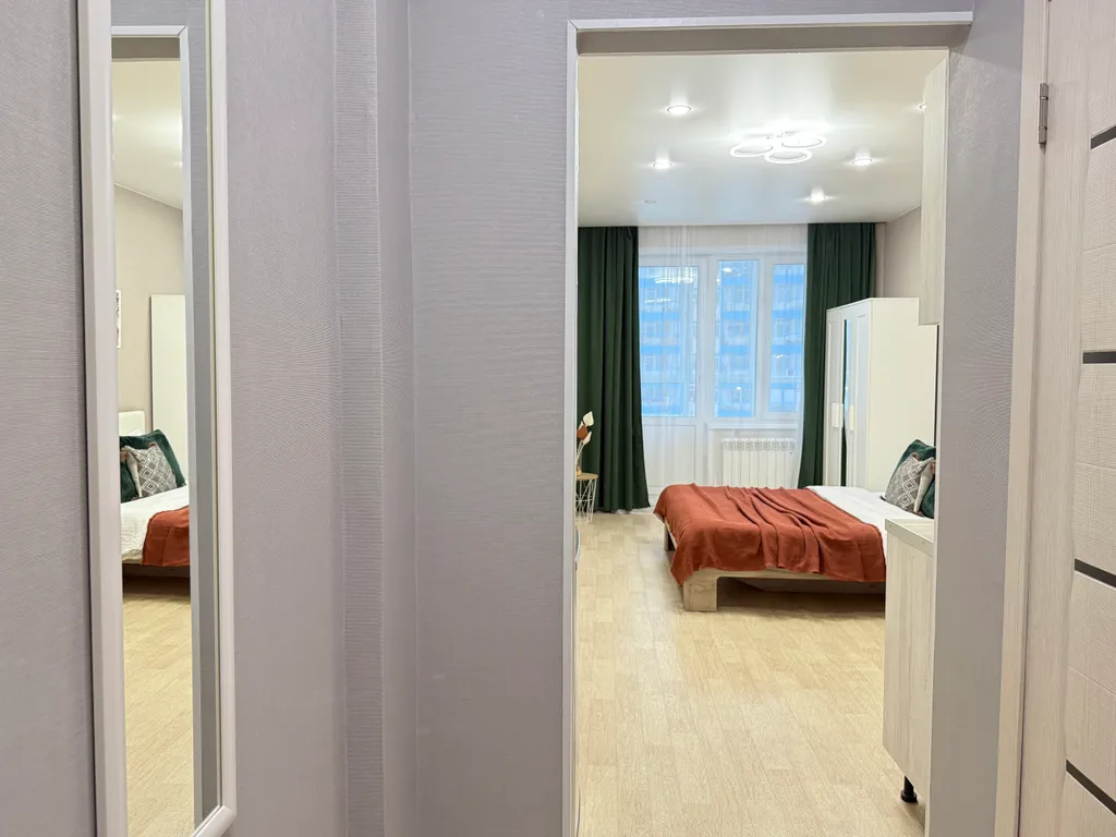 Квартира Квартира Уютная студия на набережной — Красноярск