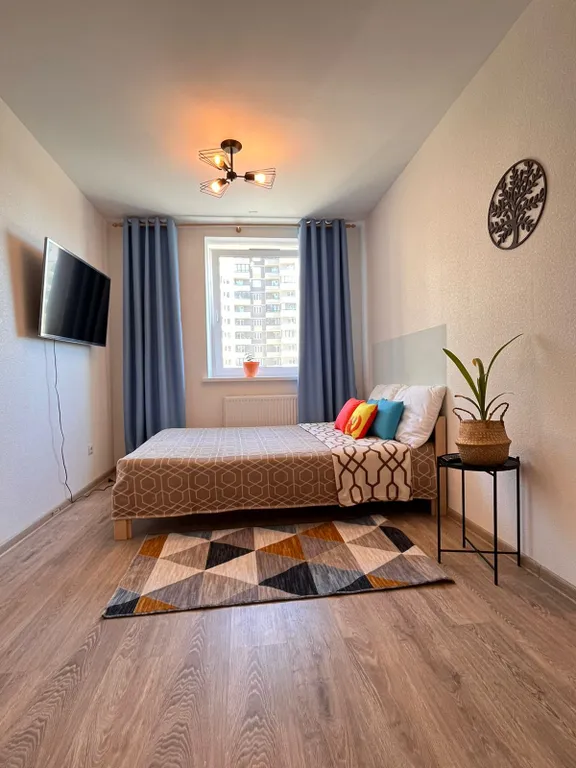 Квартира Уютная евродвушка рядом с метро — аренда посуточно в Мурино