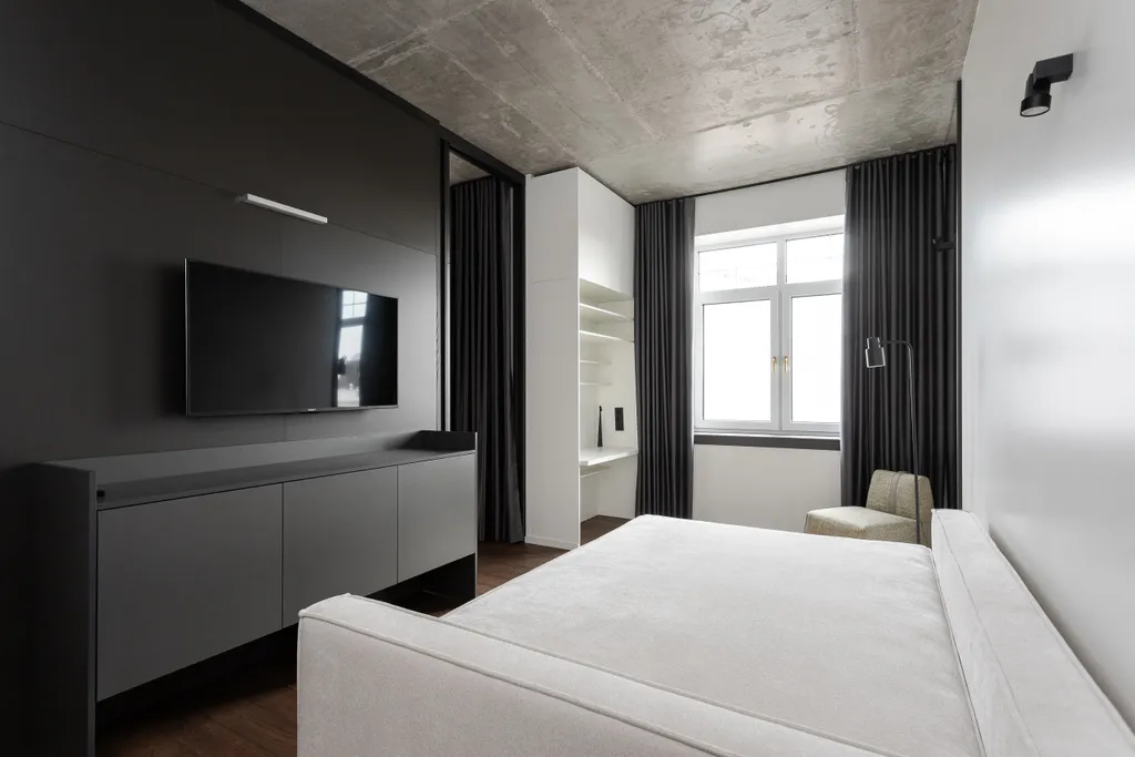 Квартира на первой береговой линии с видом на море в стиле лофт