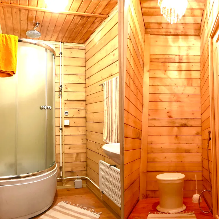 Коттедж Коттедж Шале у озера — Приозерск