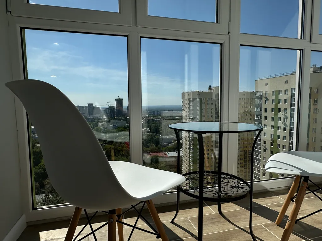 Светлица на 22 этаже с панорамным видом на 2 реки