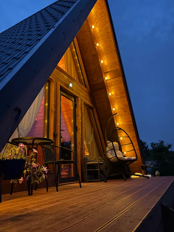 Коттедж Романтический афрейм домик в 20 минутах от центра Калининграда — аренда посуточно в Гурьевск