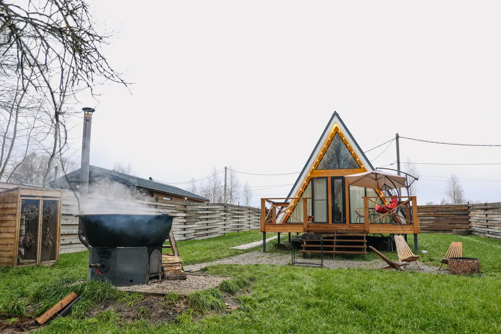 Коттедж Уютный дом с видом на лес — Рождествено