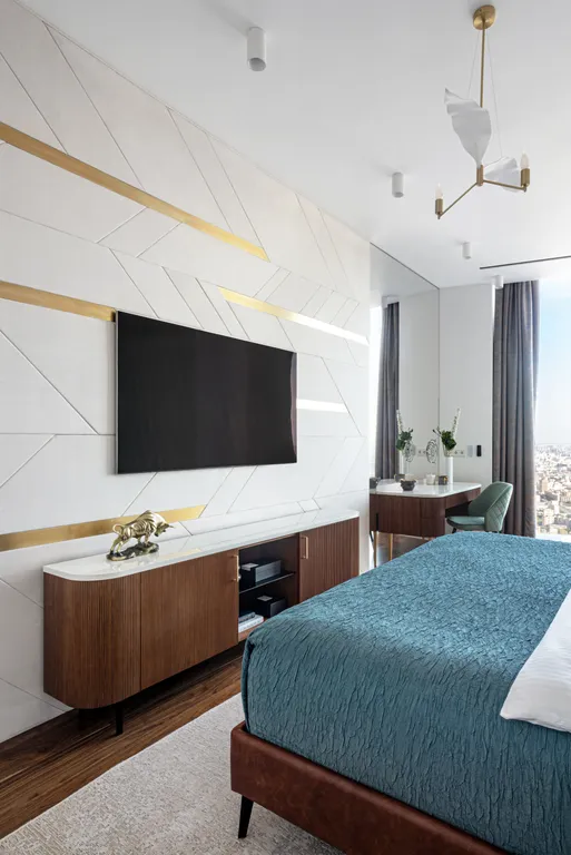 Роскошный апартамент на 81 этаже с ванной у окна и великолепным видом