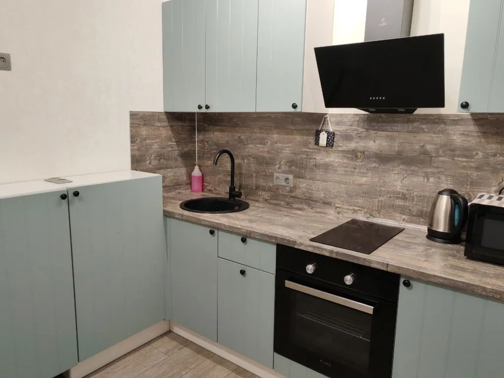 Уютная квартира с двуспальной кроватью