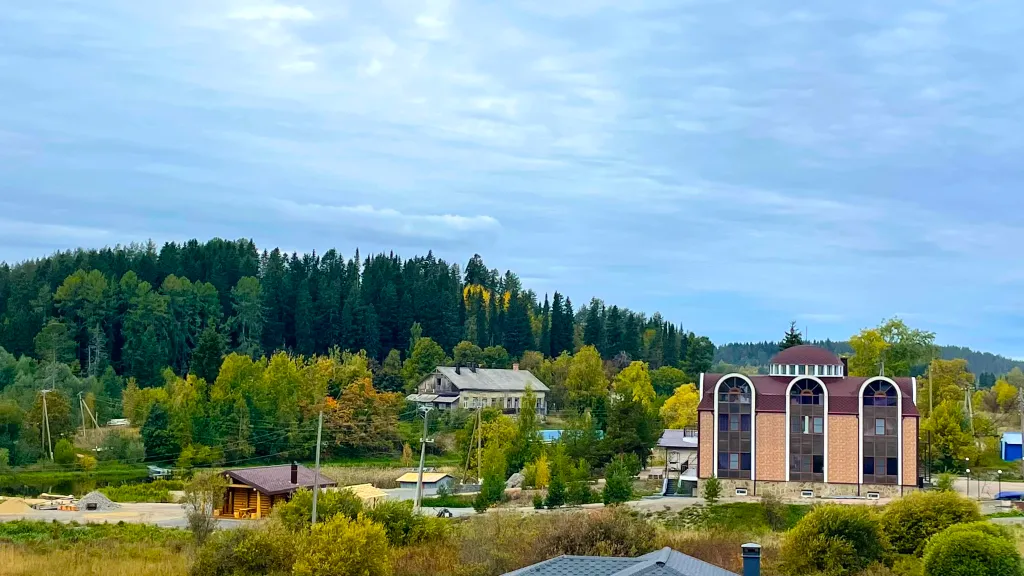 Дом в Карелии на берегу Ладожского озера