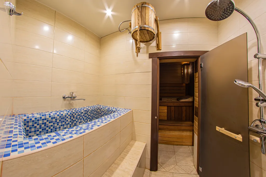 Коттедж Жемчужный с жаркой баней на дровах