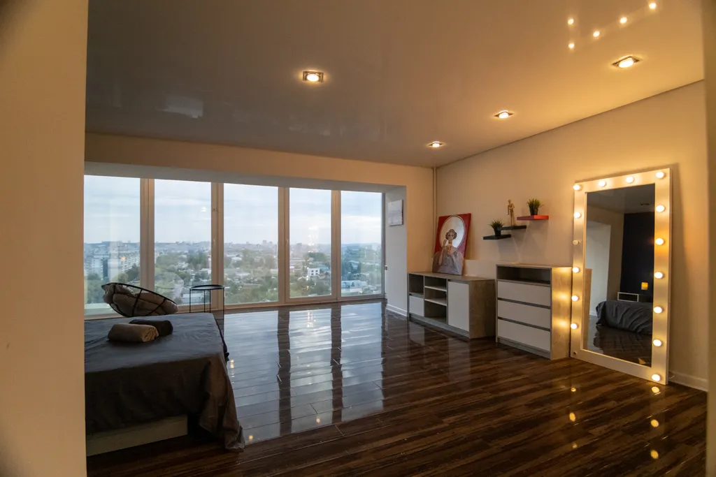 Апартаменты с панорамным видом на город