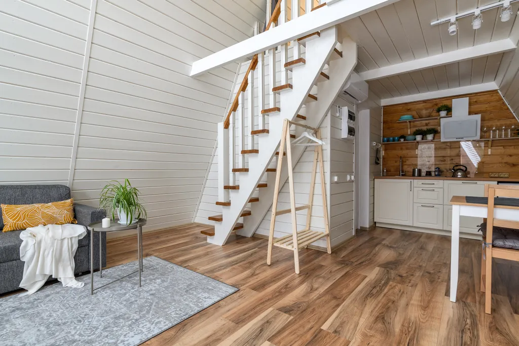 Уютный домик A-frame