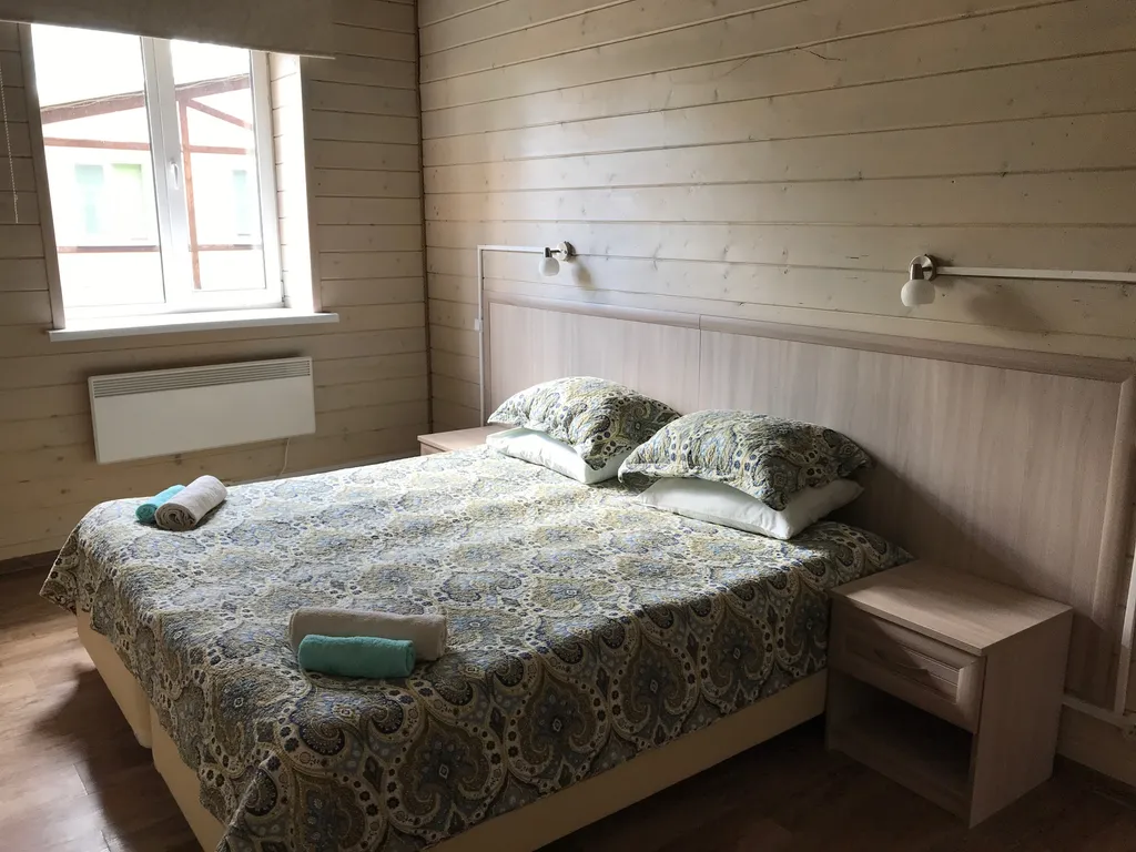 Трехкомнатный коттедж с сауной