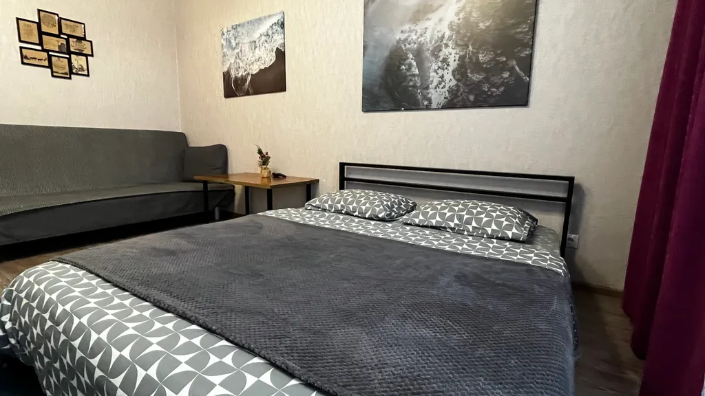 Уютная квартира возле парка на 15 этаже