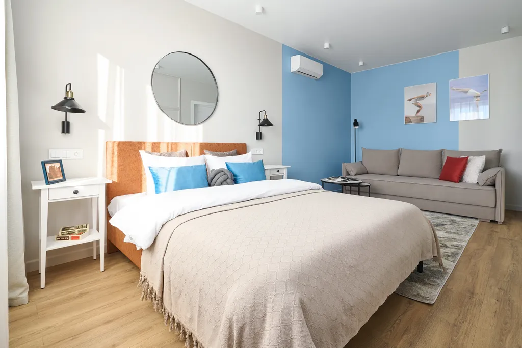 Квартира Квартира у моря Небо с  дизайнерским ремонтом, в современном ЖК. — Пионерский