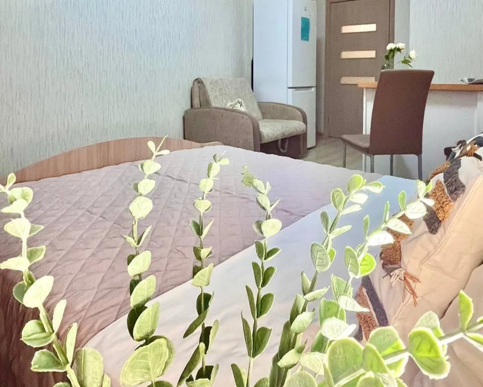 Студия Апарт Гулливер с лоджией в центре