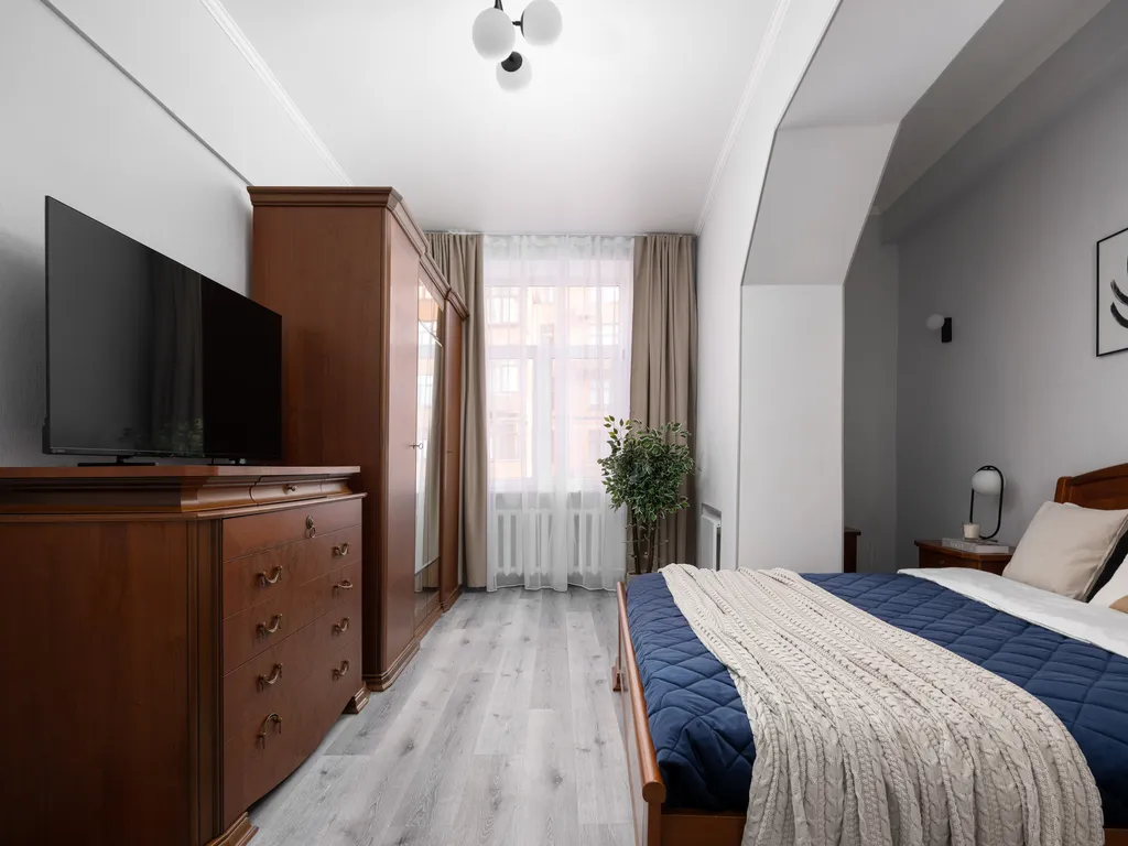 Квартира Квартира Стильная Трешка с лоджией на 1905 года — Москва