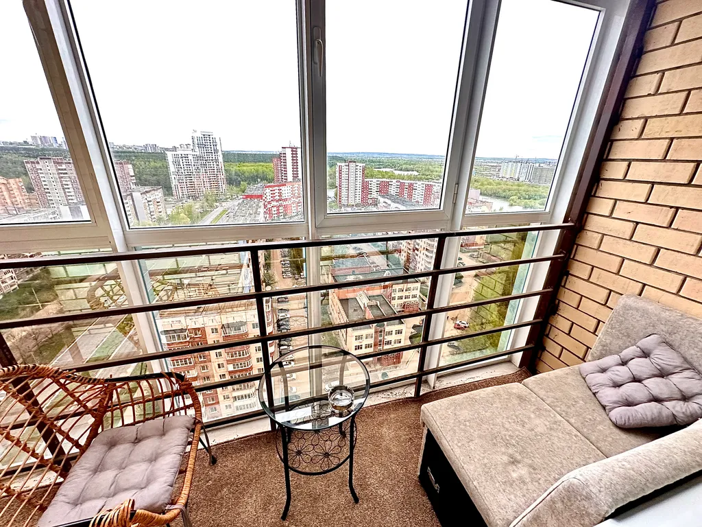 Однокомнатная квартира у реки