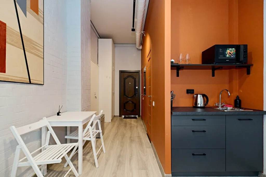 Квартира Квартира Стильная студия у м. Спортивная — Санкт-Петербург