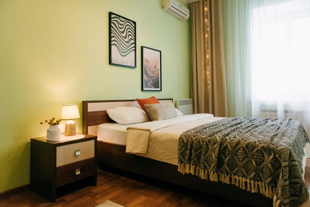 Большая квартира с двумя спальнями, в центре Хабаровска