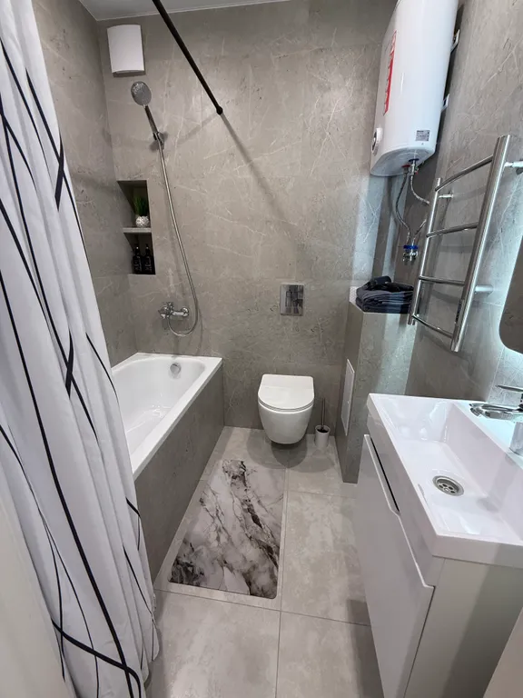 Уютная и современная квартира в стиле лофт в новостройке