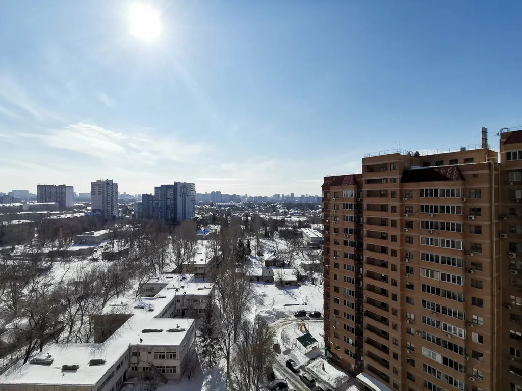 Уютная однокомнатная квартира с видом Волгу