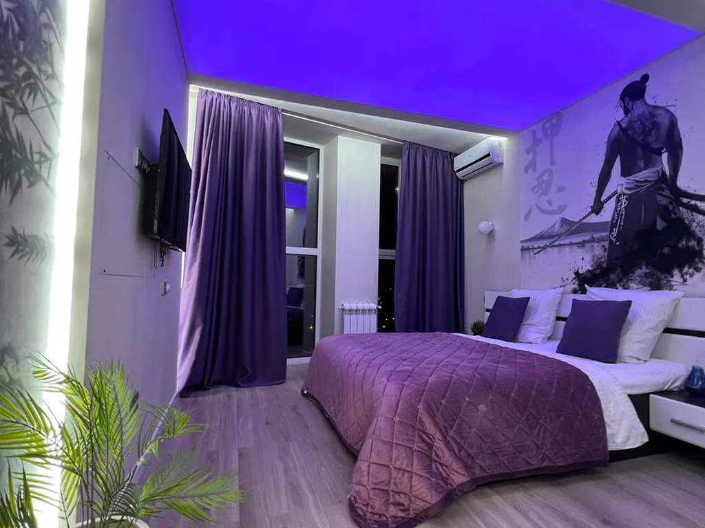 Современная квартира с панорамным видом на Волгу (Уютный Дом) — аренда посуточно в Астрахань