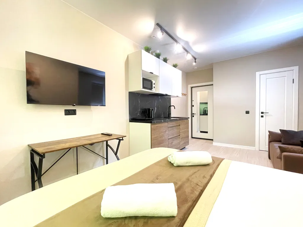 Новые апартаменты с видом на сосновый парк рядом с морем