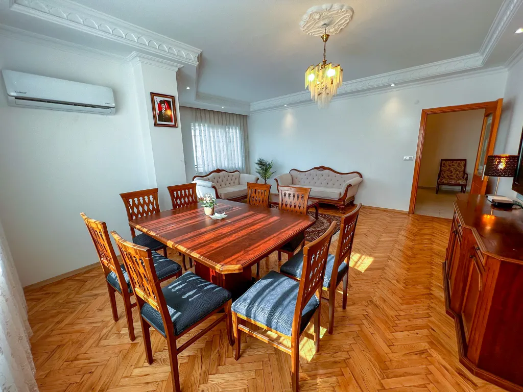 Аланья, пляж Клеопатра - 7 минут! 120 кв. метров, 4 комнаты.