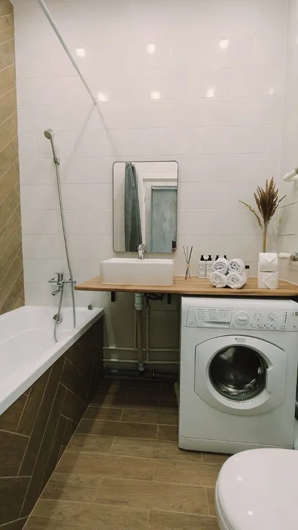 Стильная чистая квартира рядом с Куполом, Ледовым дворцом