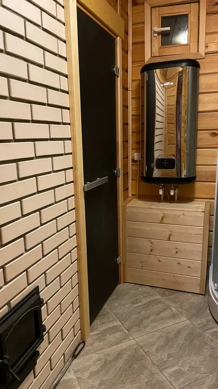 Новый уютный коттедж с баней на дровах