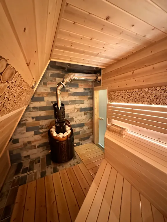 Домик Царская баня с подогреваемым  бассейном