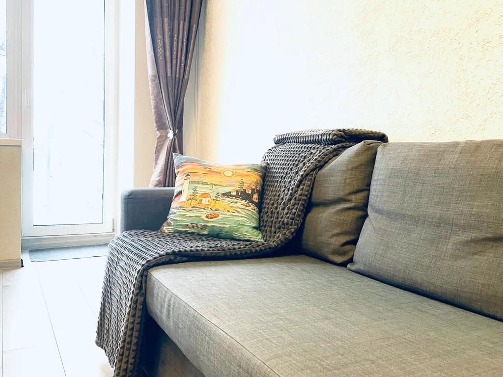 Уютная квартира с видом на реку Волга в центре