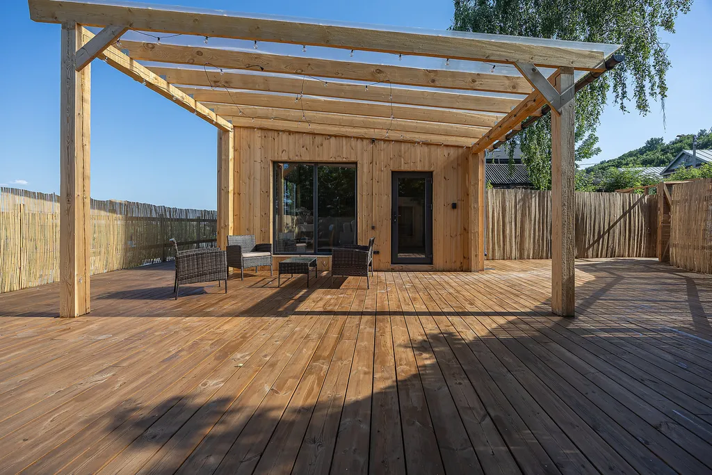 Шале на Гребной канале с сауной