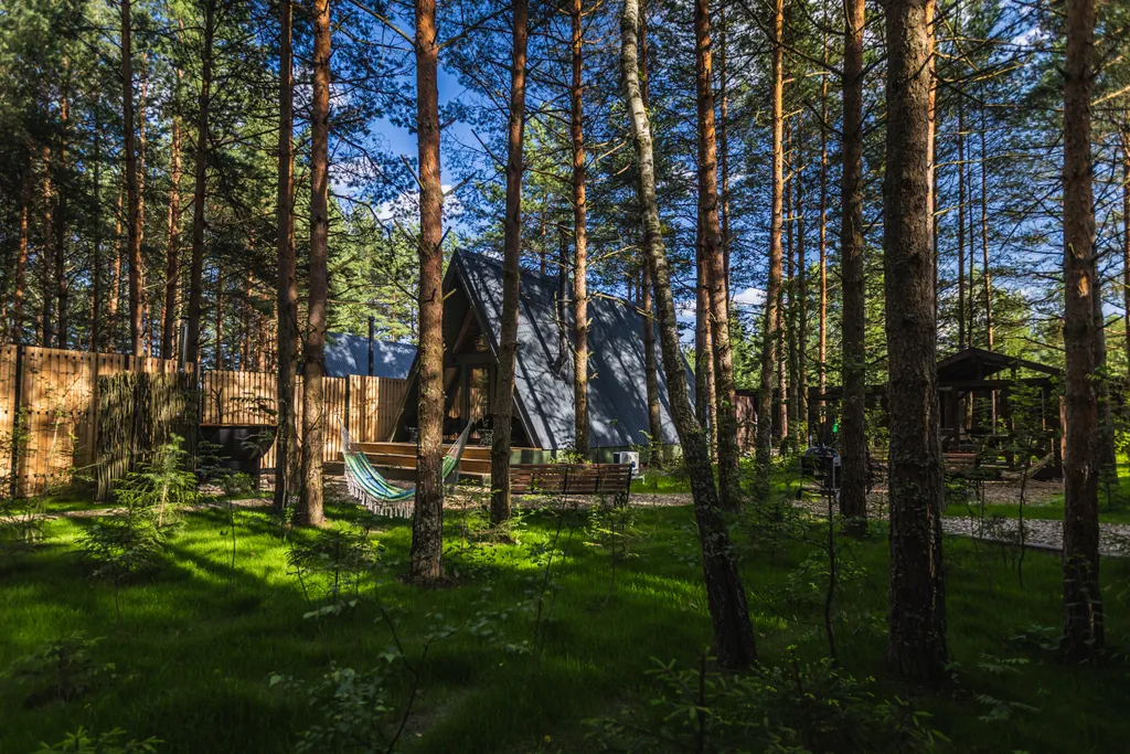 Коттедж Коттедж А-Фрейм грин — Павловский Посад