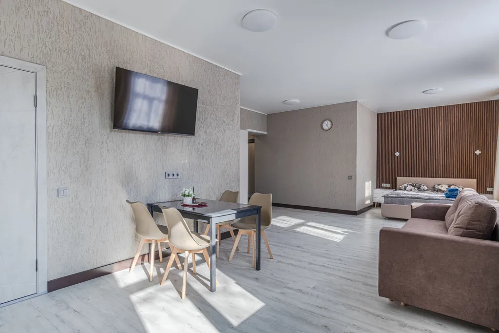 Большая студия для отдыха и восстановления после долгой поездки