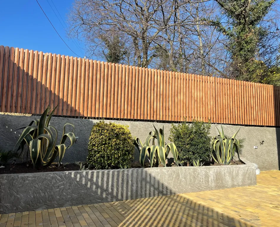 Студия в гостевом доме на 3 этаже с видом на море и горы