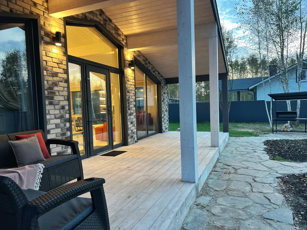 Новый, стильный и уютный каменный дом рядом с Сорочанами