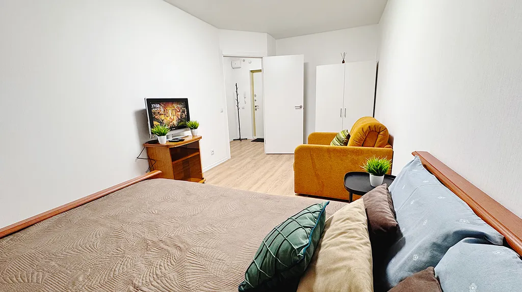 Квартира Апартаменты ЖК Новое Колпино с красивым балконом — Колпино