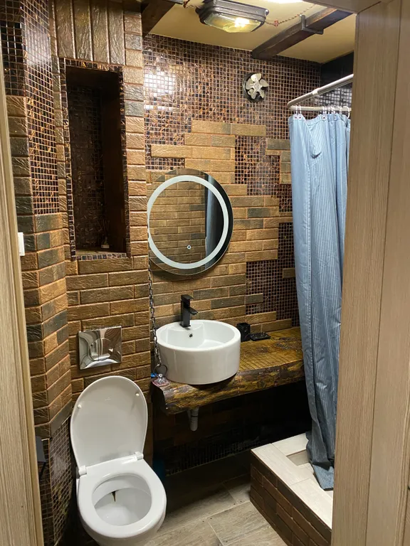 Квартира-студия с дизайнерским ремонтом