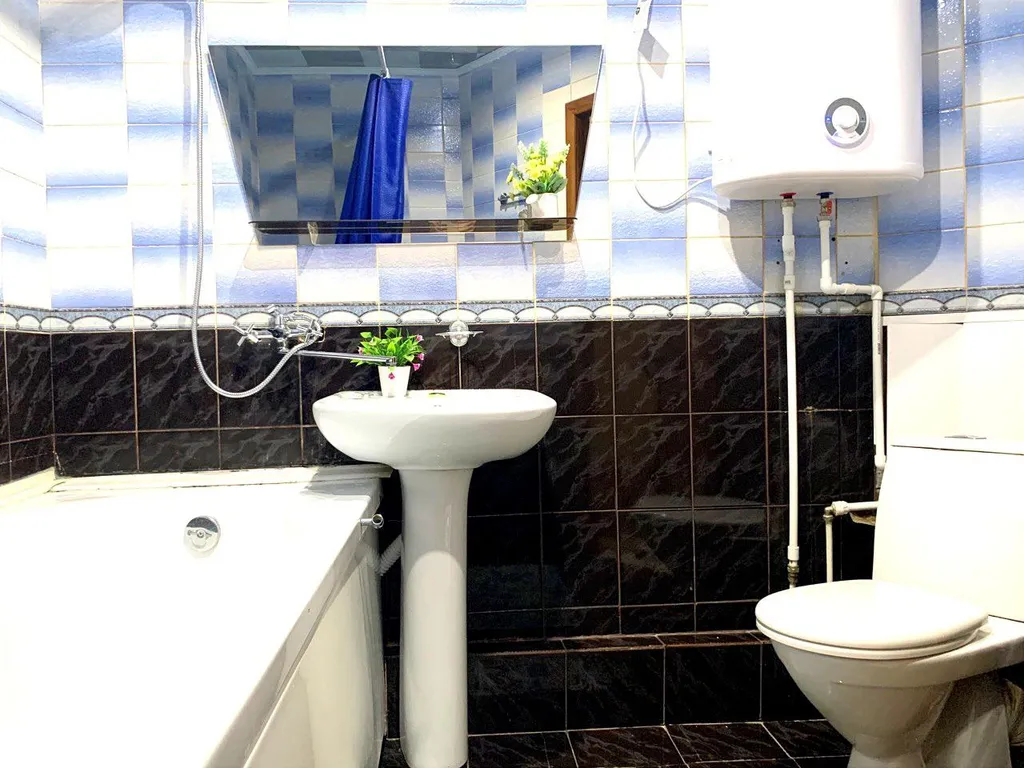 Двухкомнатная квартира с кондиционером в центре города