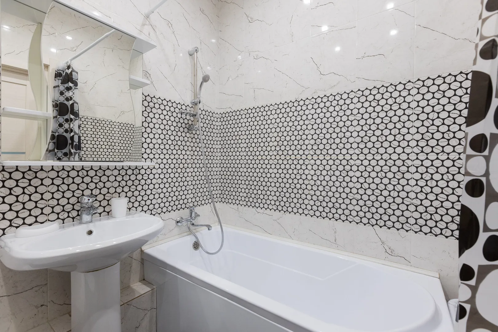 Ванная комната (совмещённый санузел) | Апартаменты "Тихая гавань"