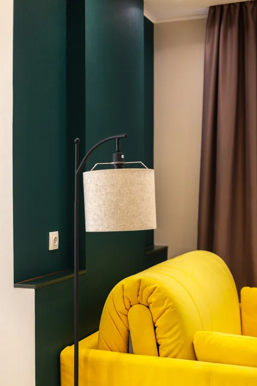 Уютная студия с видом на горы