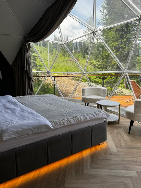 Коттедж Купольный дом «MOUNTAIN» на 4 гостя — Шерегеш