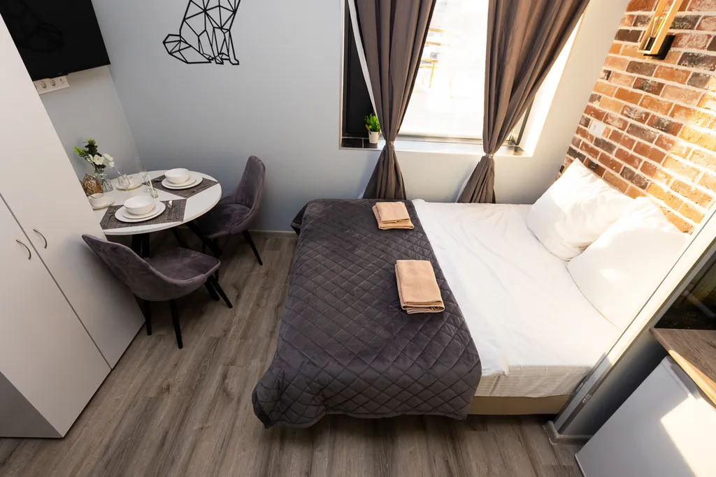 Уютная студия рядом с лесопарком