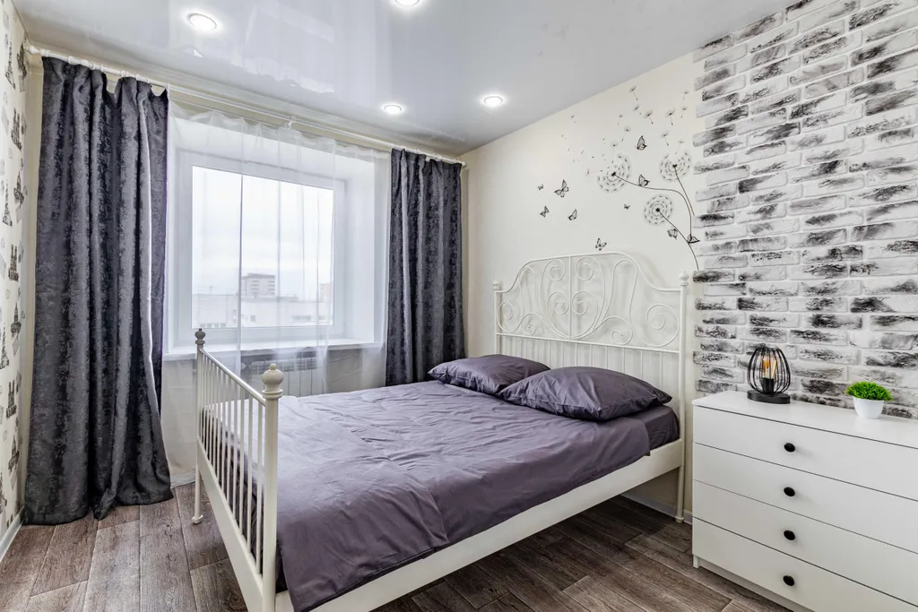 Уютная двухуровневая квартира с джакузи и аэрохоккем